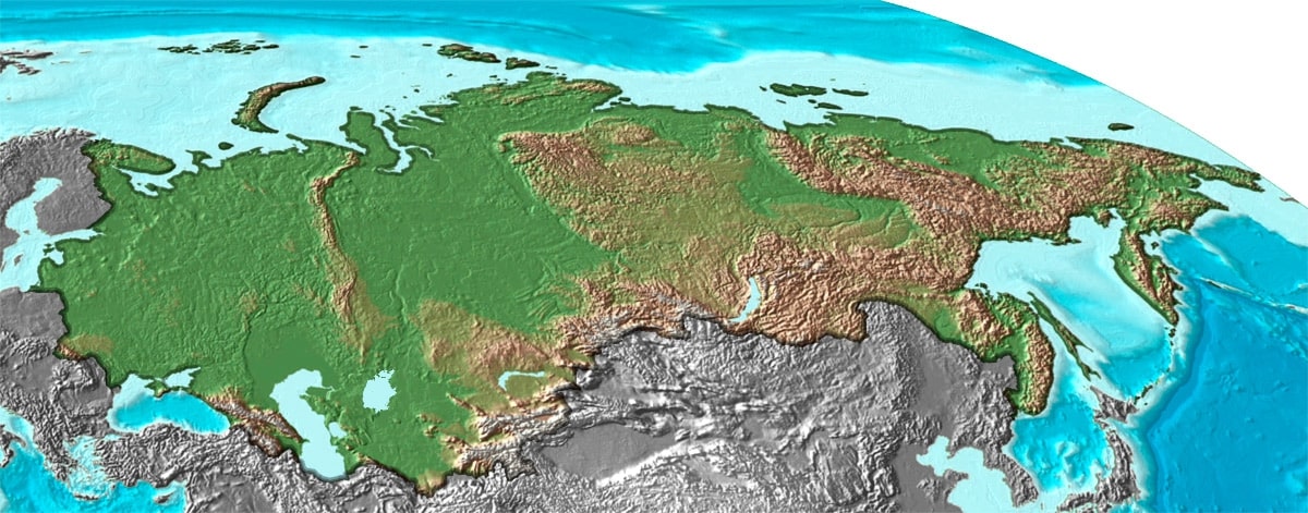 UdSSR Physikal. Karte Paula Hist. Hintergrund